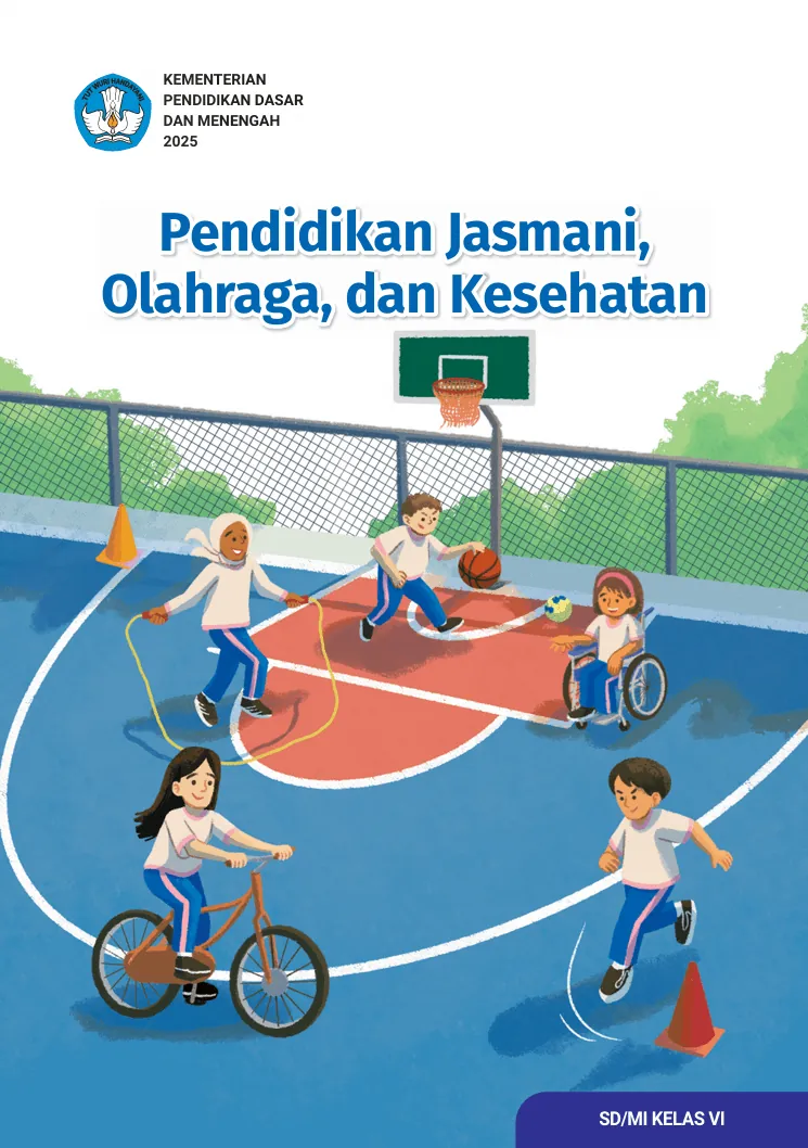 Pendidikan Jasmani, Olahraga, dan Kesehatan untuk SD/MI Kelas VI